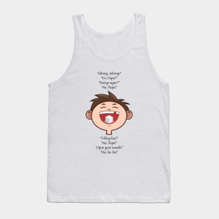 Johnny Johnny nursery rhyme Tank Top